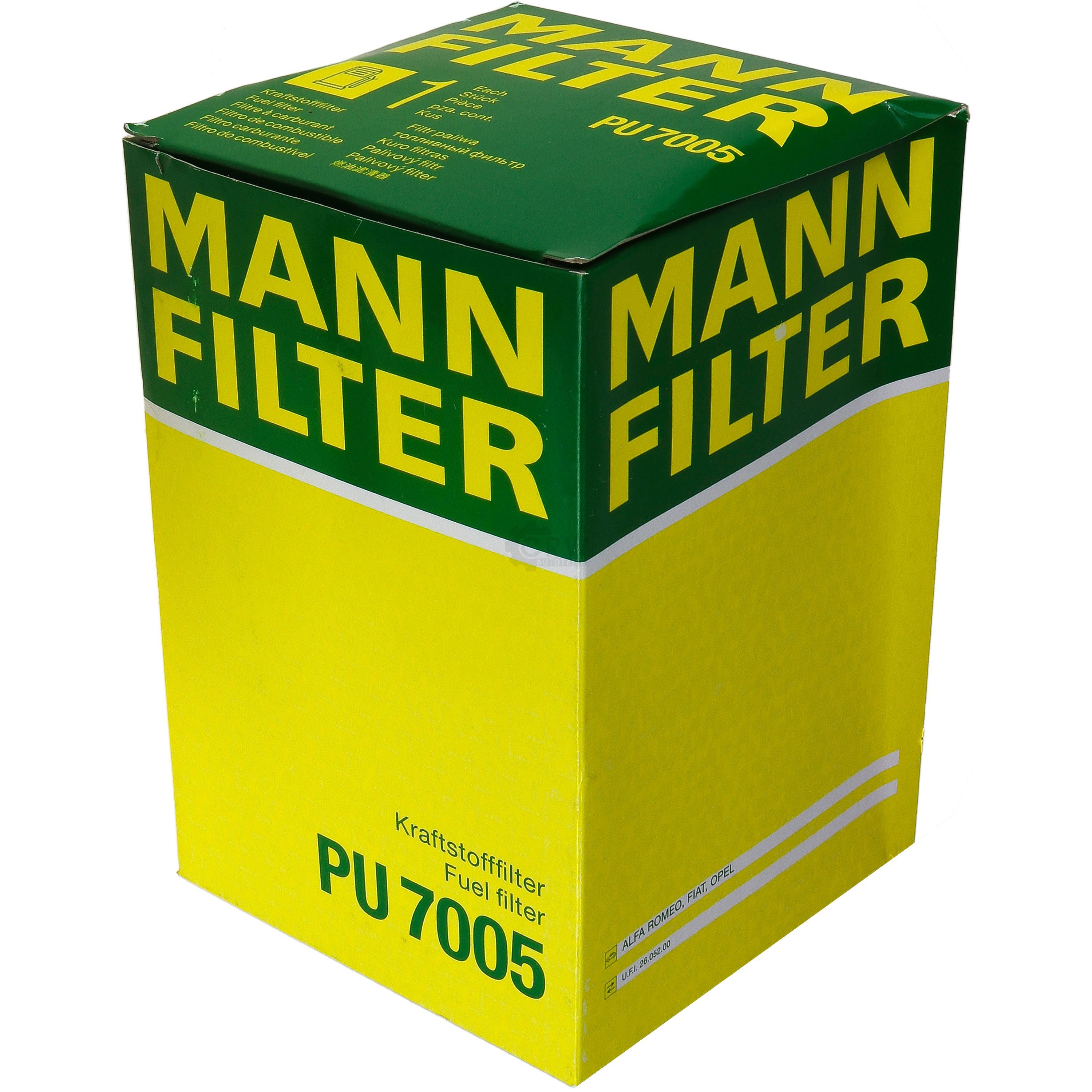 MANN-FILTER Kraftstofffilter PU 7005 Fuel Filter