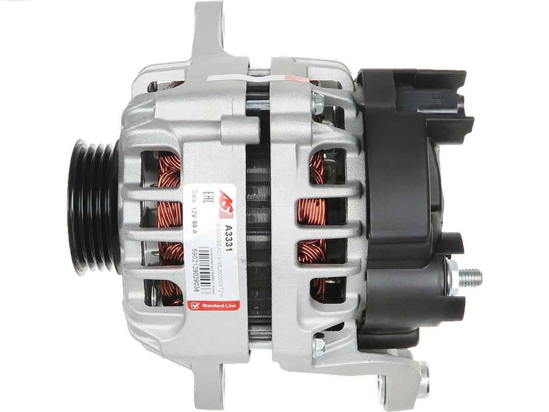 AS-PL Lichtmaschine Generator 80A 12V für Nissan Note 1.4 1.2 16V 1.0