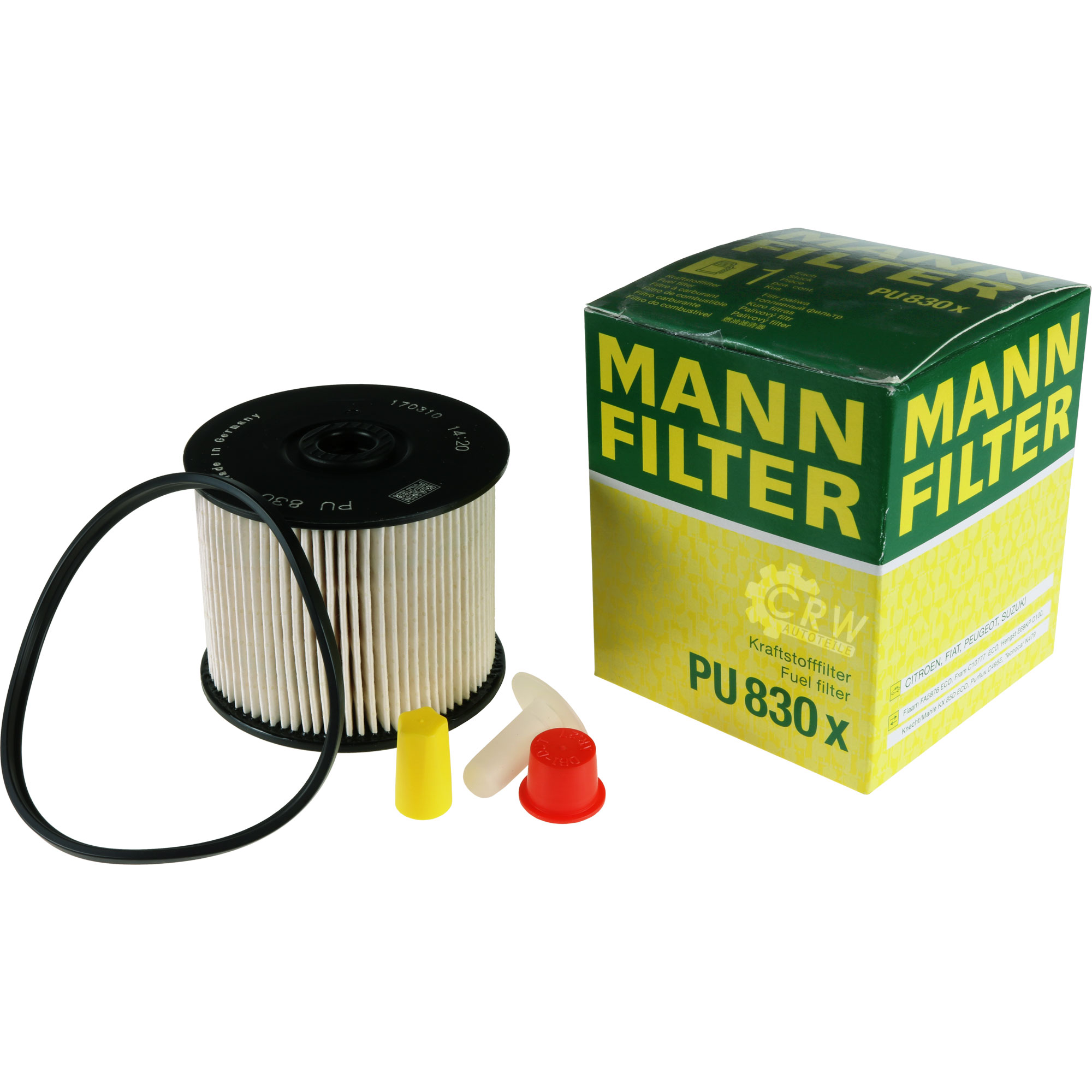 MANN-FILTER Kraftstofffilter PU 830 x Fuel Filter