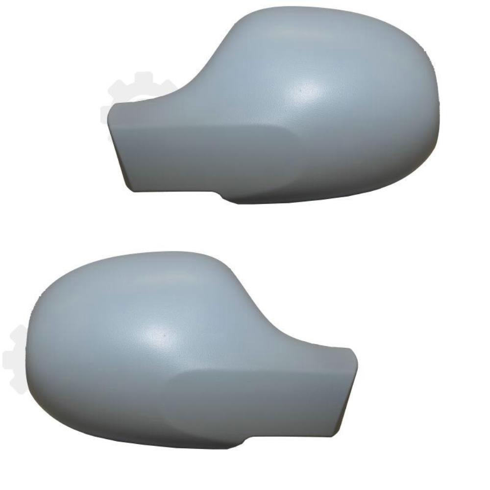 Spiegel Kappe Set für Renault Twingo Basic 03.07-> grundiert Abdeckung MYO