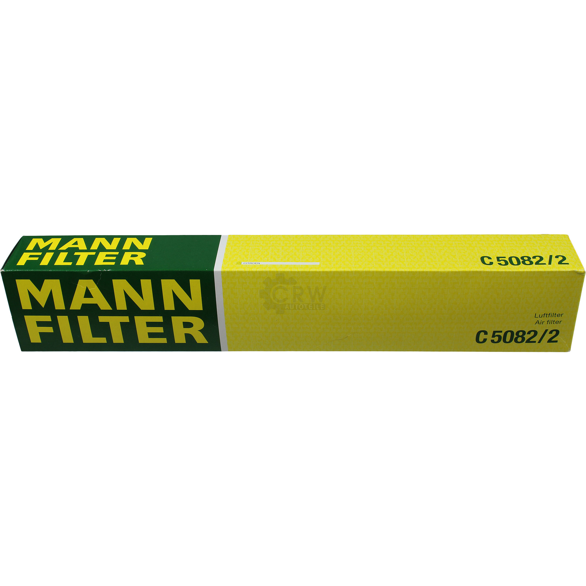 MANN-FILTER Luftfilter für Peugeot 207 CC WD_ 1.6 16V WA_ WC_ 1.4 4A_ 4C_