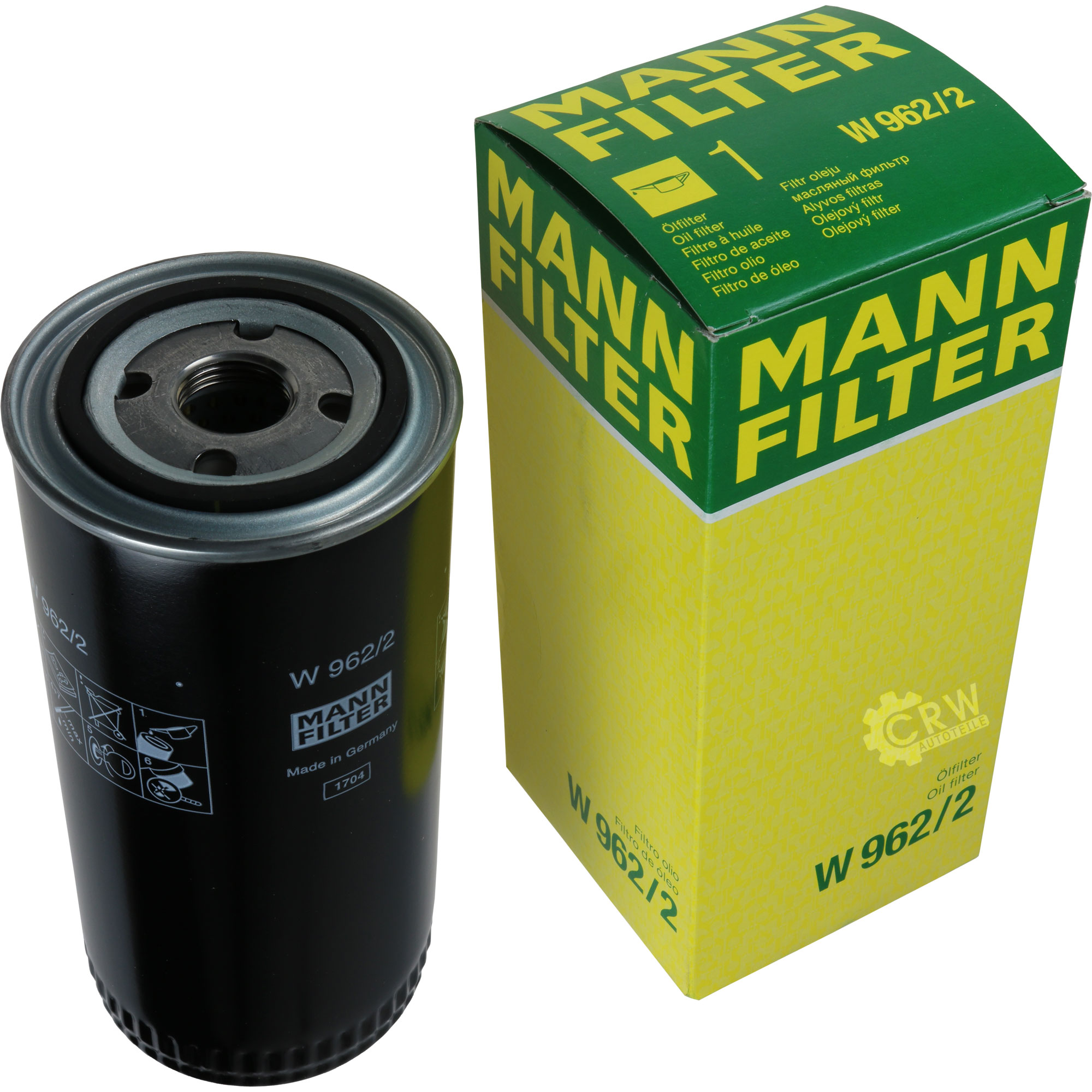 MANN-FILTER Ölfilter W 962/2 Oil Filter