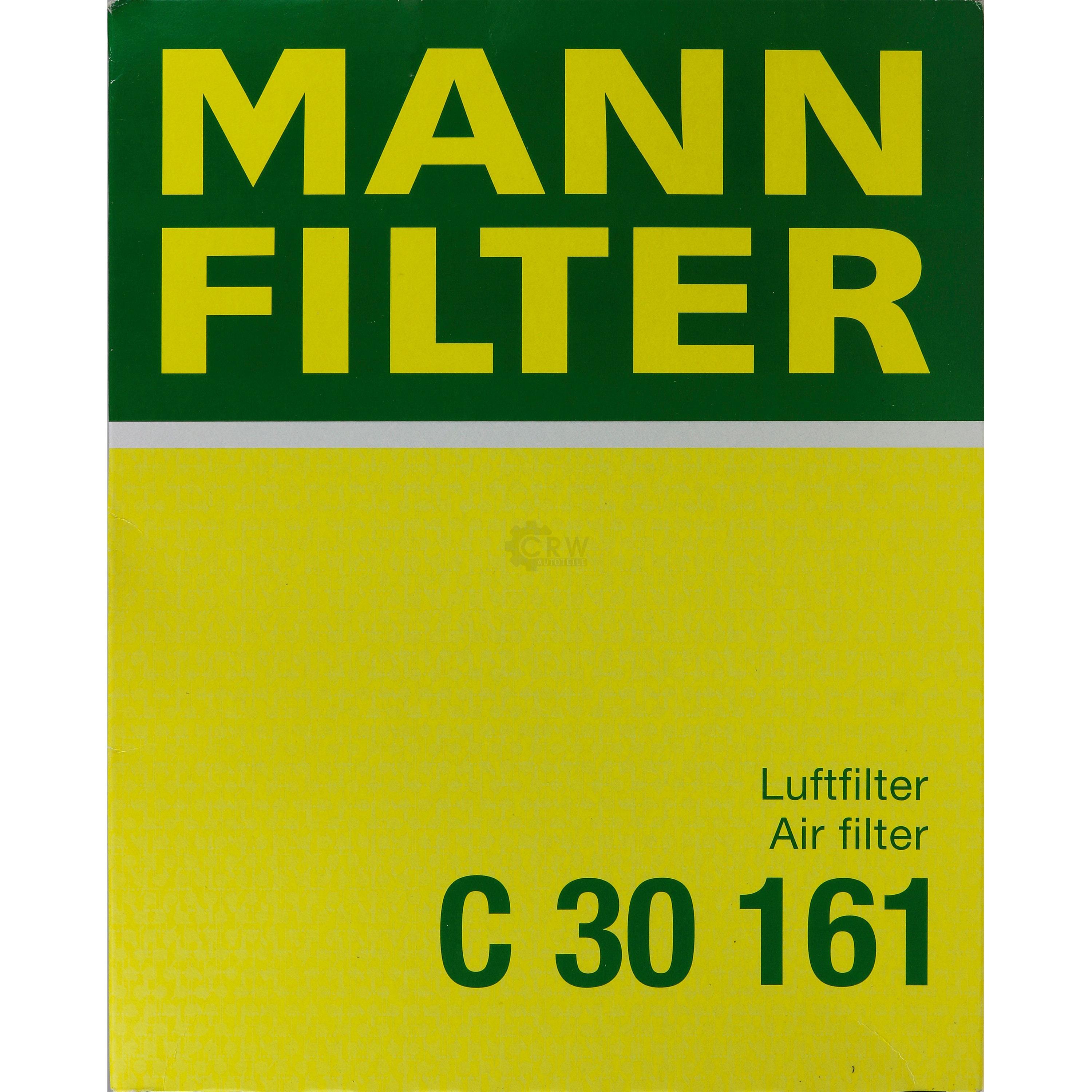 MANN-FILTER Luftfilter für Ford S-Max WA6 2.0 TDCi Galaxy BA7 Volvo V70 III BW