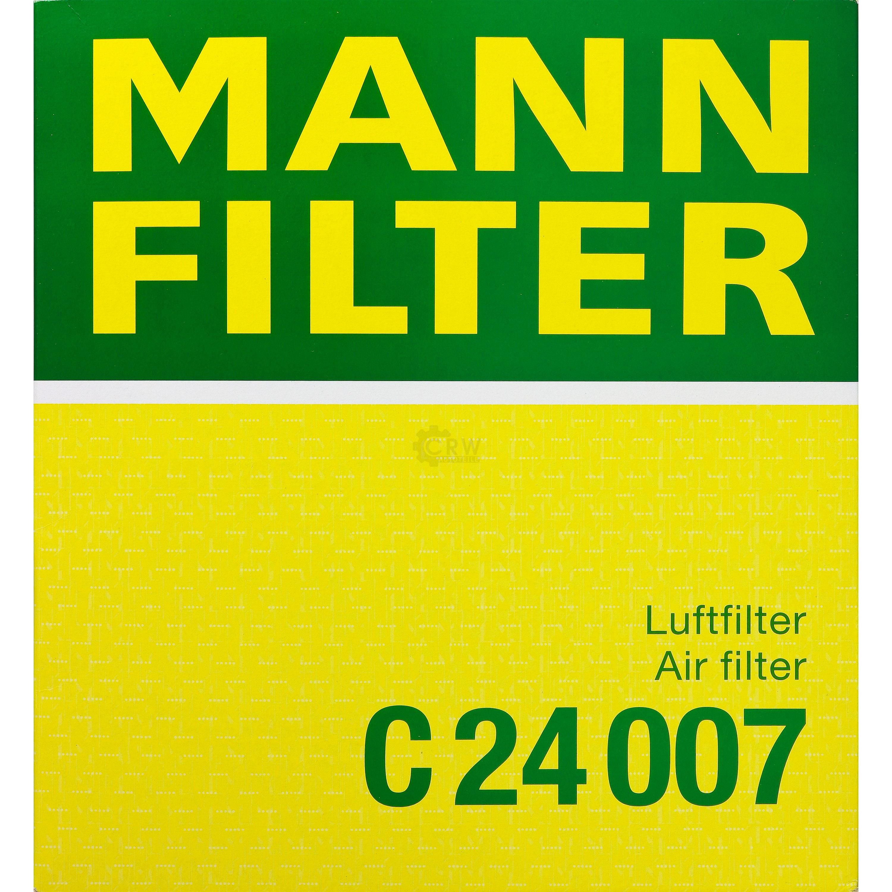 MANN-FILTER Luftfilter für Toyota RAV 4 IV _A4_ 2.2 D 4WD 2.0 ZSA4_ ALA4_ _A3_