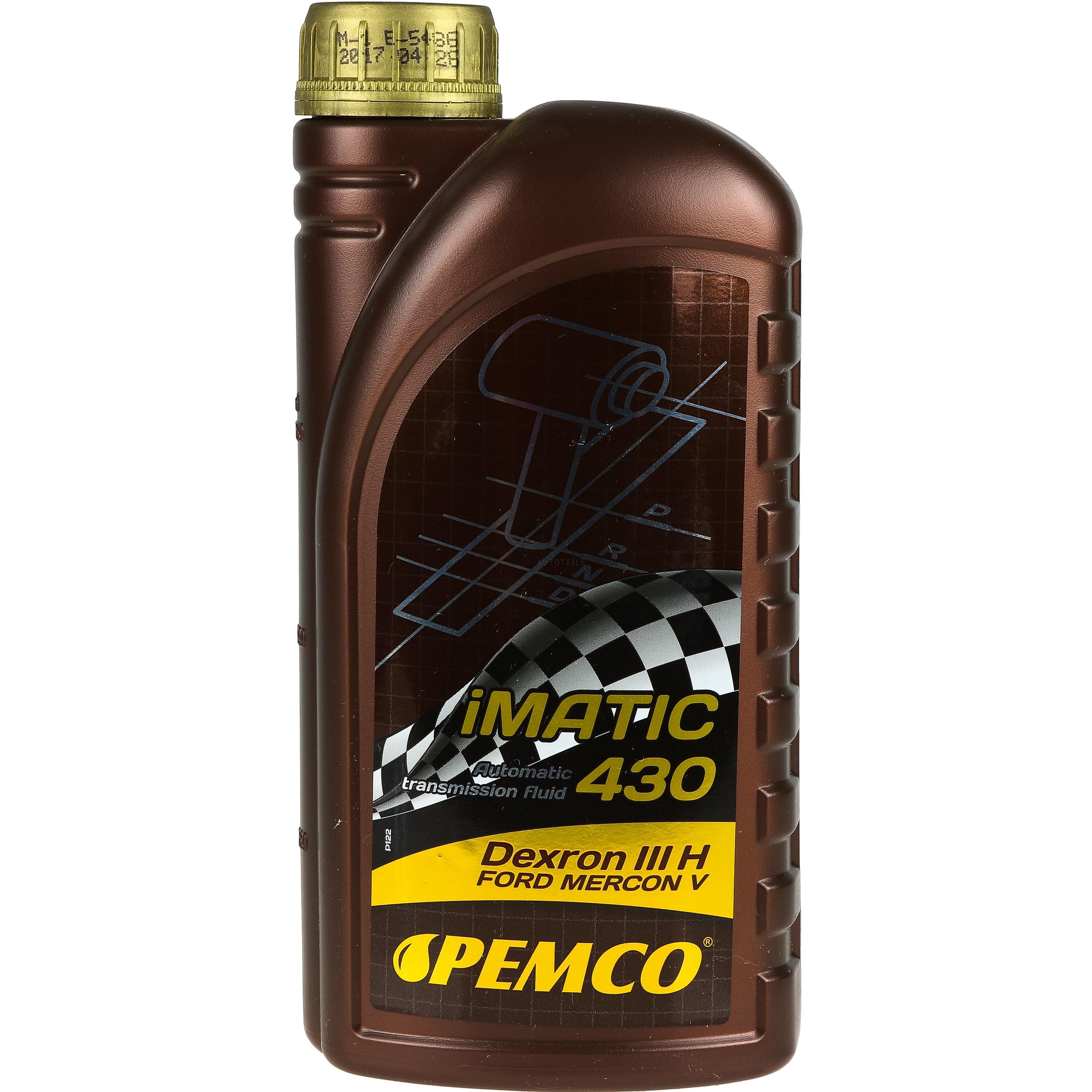 1 Liter  PEMCO Automatikgetriebeöl iMATIC 430 ATF DIII Gear Oil Öl