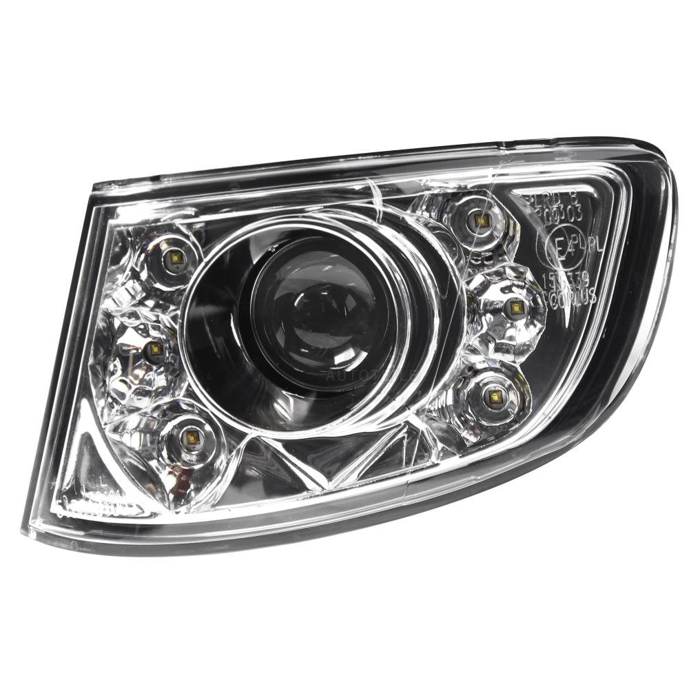 Nebelscheinwerfer für BMW  E92 E93 klar + LED mit Tagfahrlicht R87 Zulassung LKO