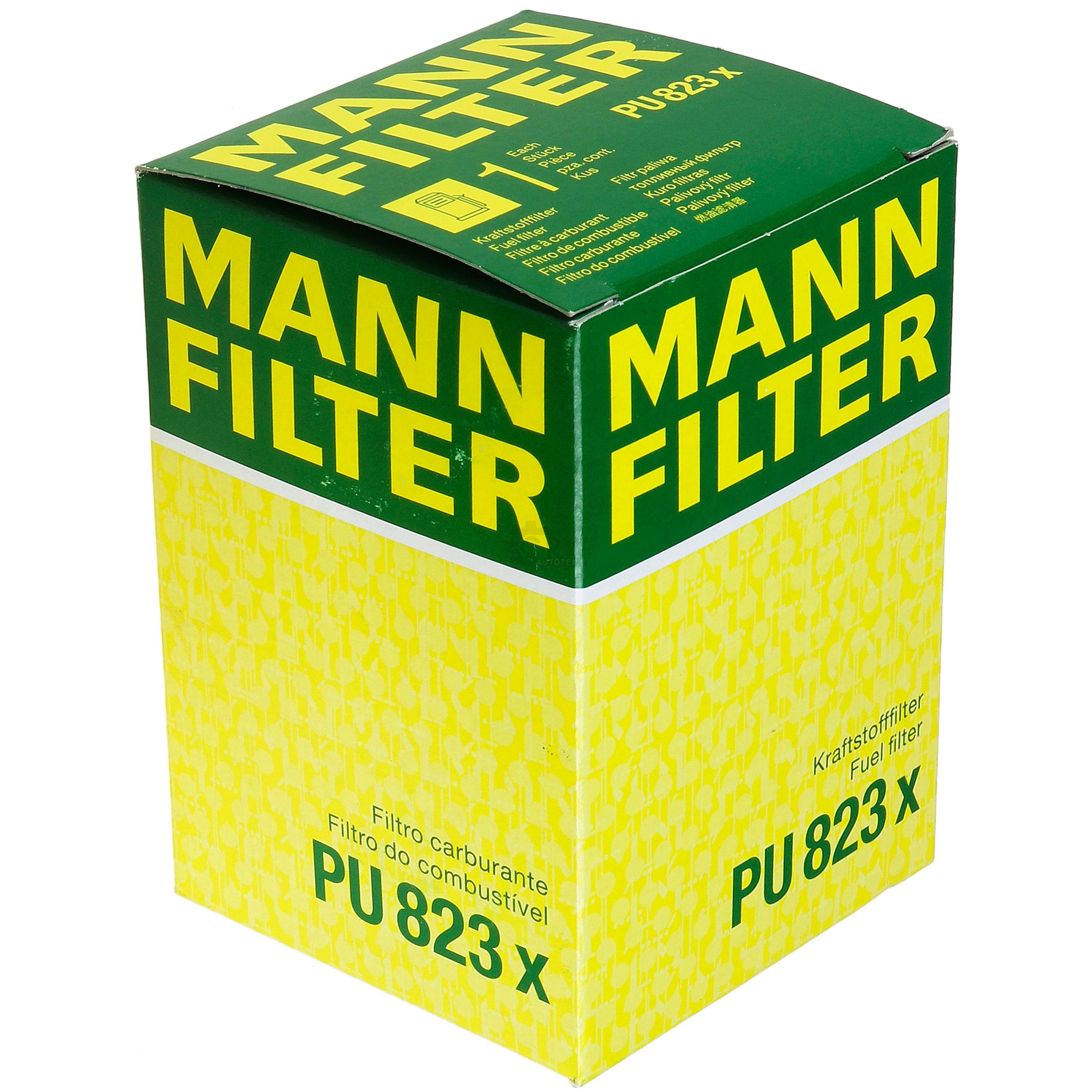 MANN-FILTER Kraftstofffilter PU 823 x Fuel Filter