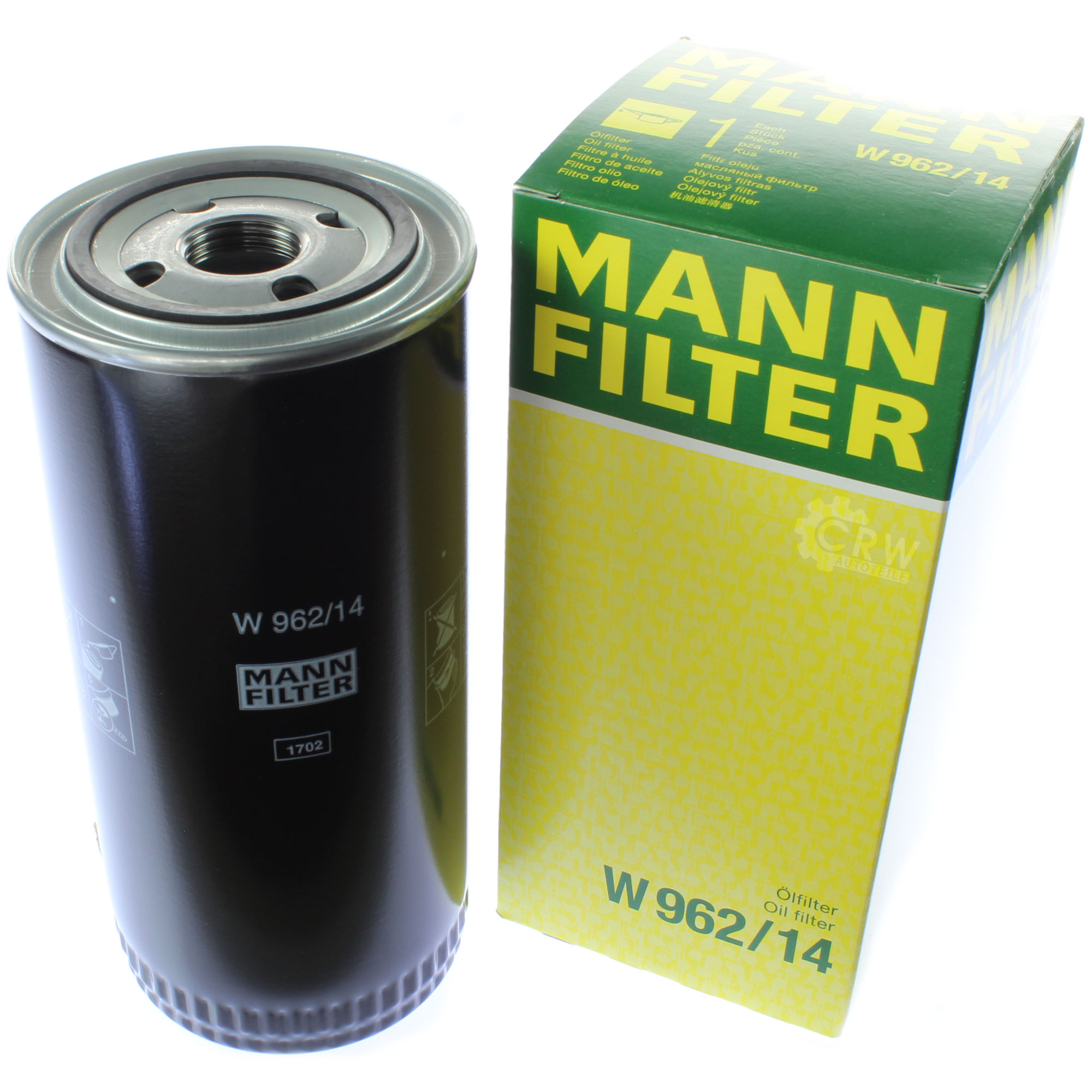 MANN-FILTER ÖlFILTER für Arbeitshydraulik W 962/14