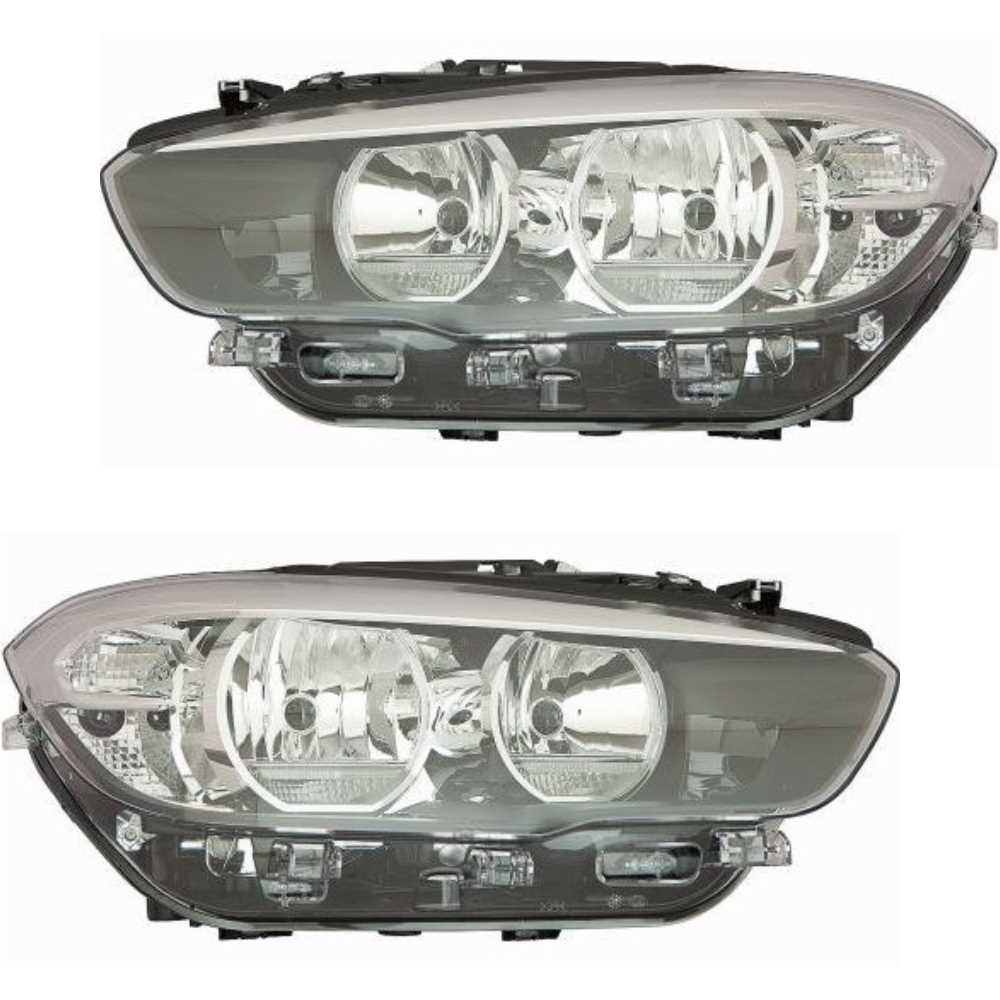 Halogen Scheinwerfer Set links & rechts Hauptscheinwerfer H7 für BMW 1er