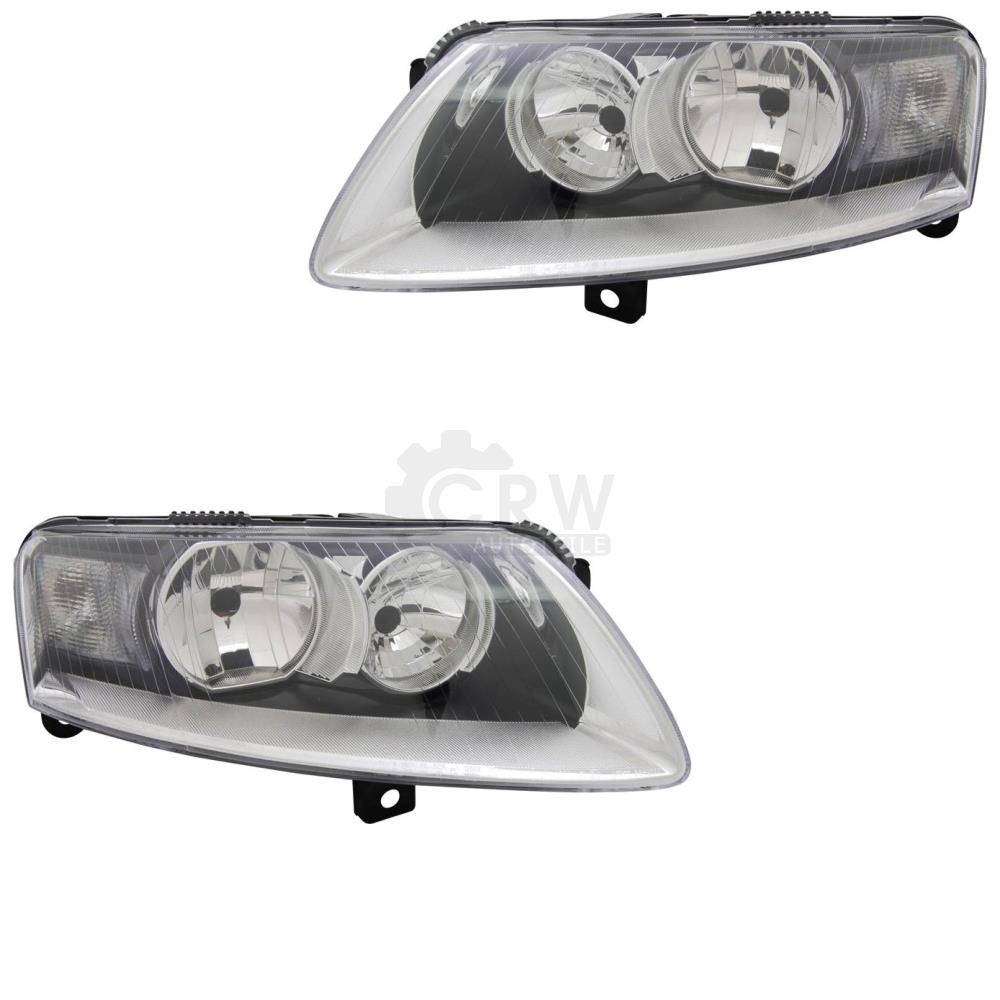 Scheinwerfer Set für Audi A6 C6 4F Bj. 08-10 Allroad Avant Facelift Tagfahrlicht