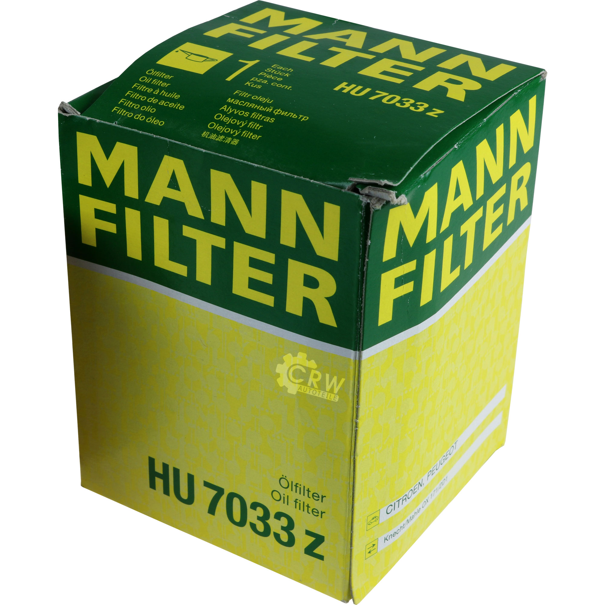 MANN-FILTER Ölfilter HU 7033 z Oil Filter