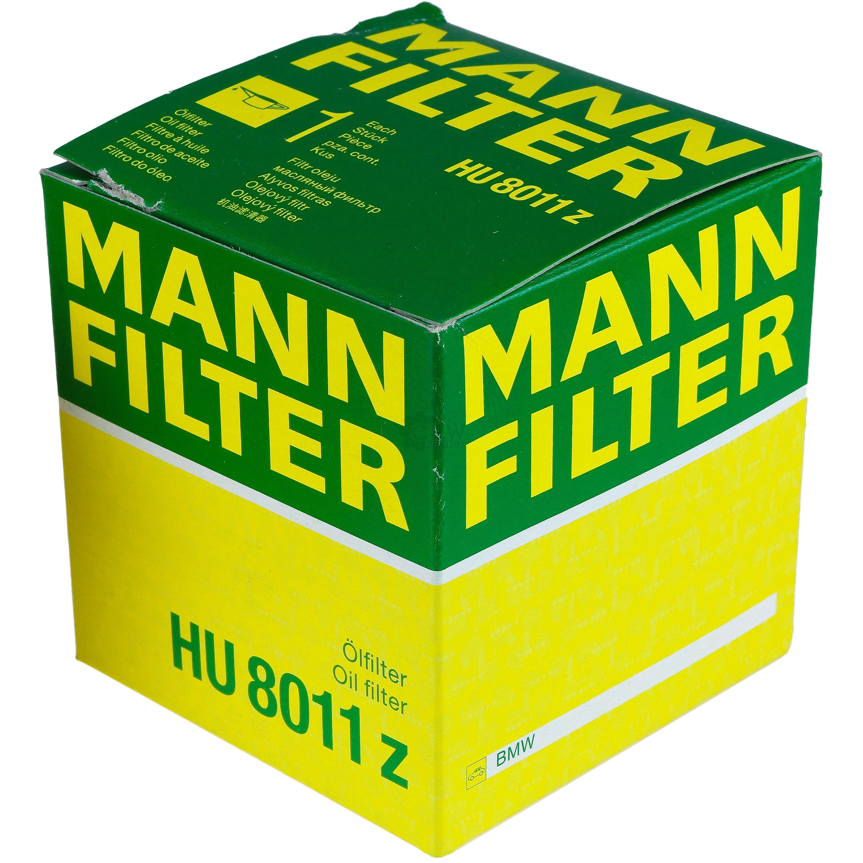 MANN-FILTER Ölfilter HU 8011 z Oil Filter