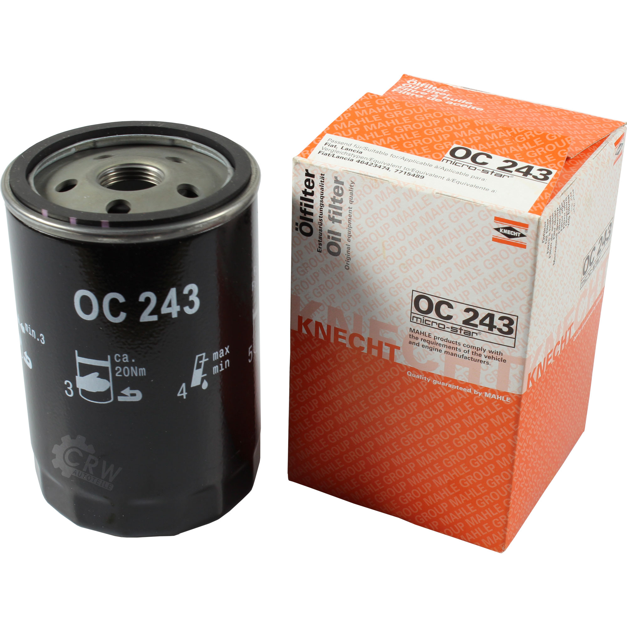 MAHLE / KNECHT Ölfilter OC 243 Oil Filter