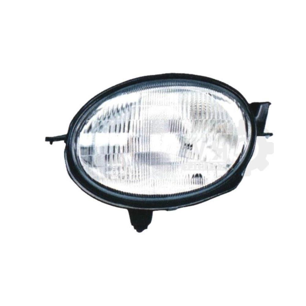 Halogen Scheinwerfer links für Toyota Corolla 5.97-9.99 rot H4 ohne Motor