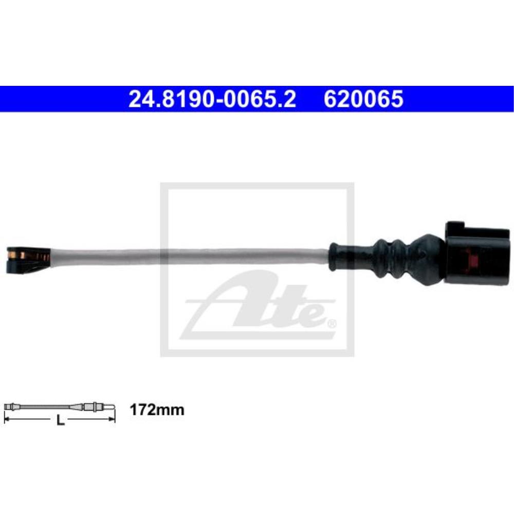 ATE Satz Bremsen Bremsscheiben Ø310 + Bremsbeläge hinten für VW T-ROC Golf VII