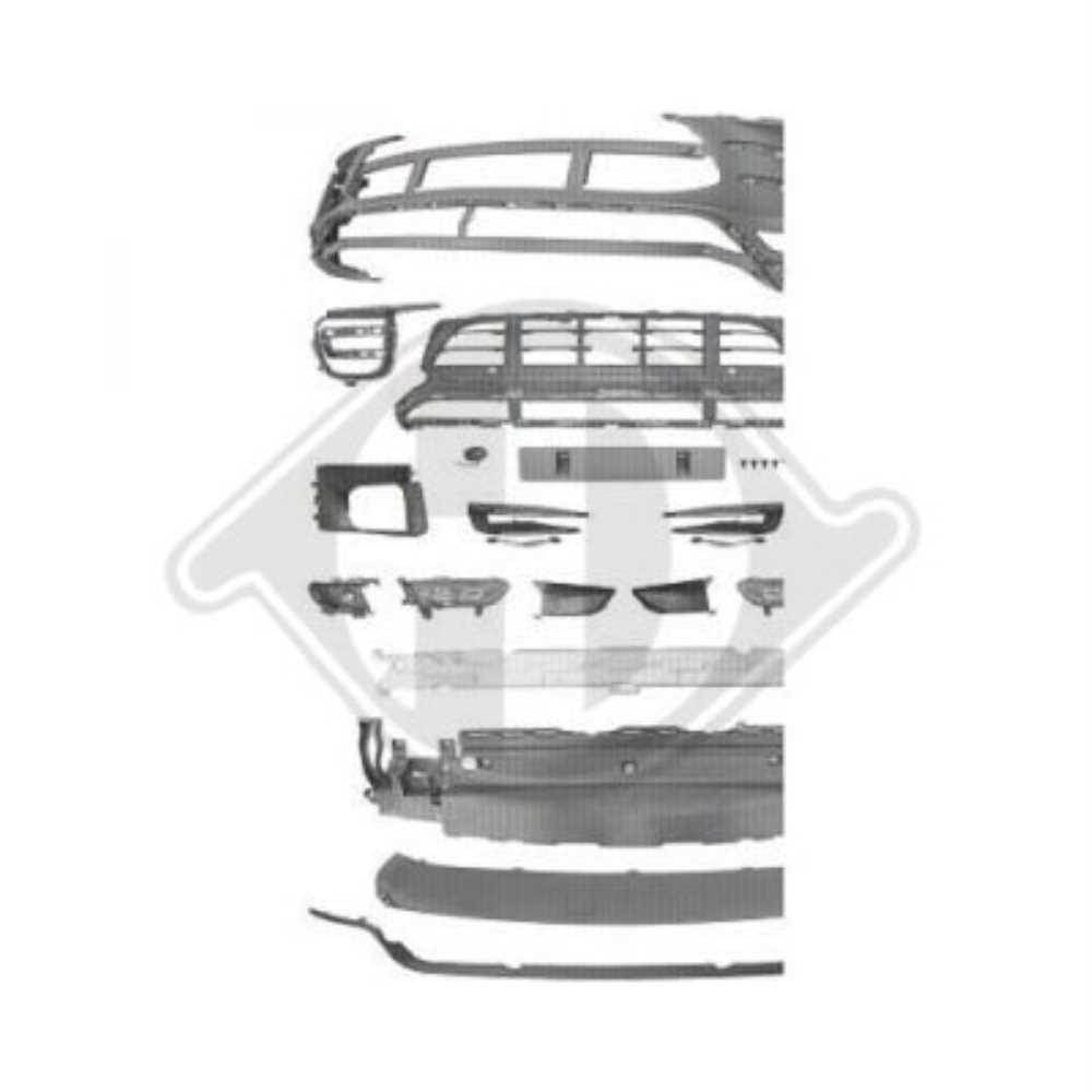 Stoßfänger vorne grundiert für Porsche Macan 95B 3.0 S Diesel