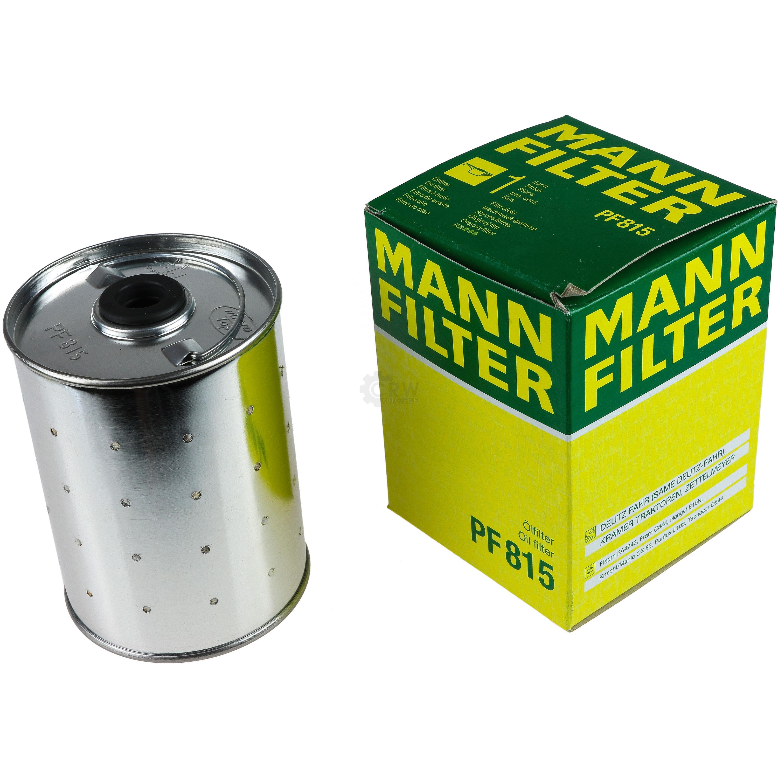 MANN-FILTER Ölfilter Oelfilter PF 815 Oil Filter