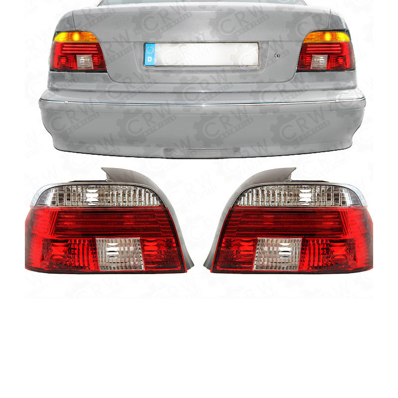 Design Rückleuchten Set links rechts für BMW E39 4-tür 95-00 Kristallglas 