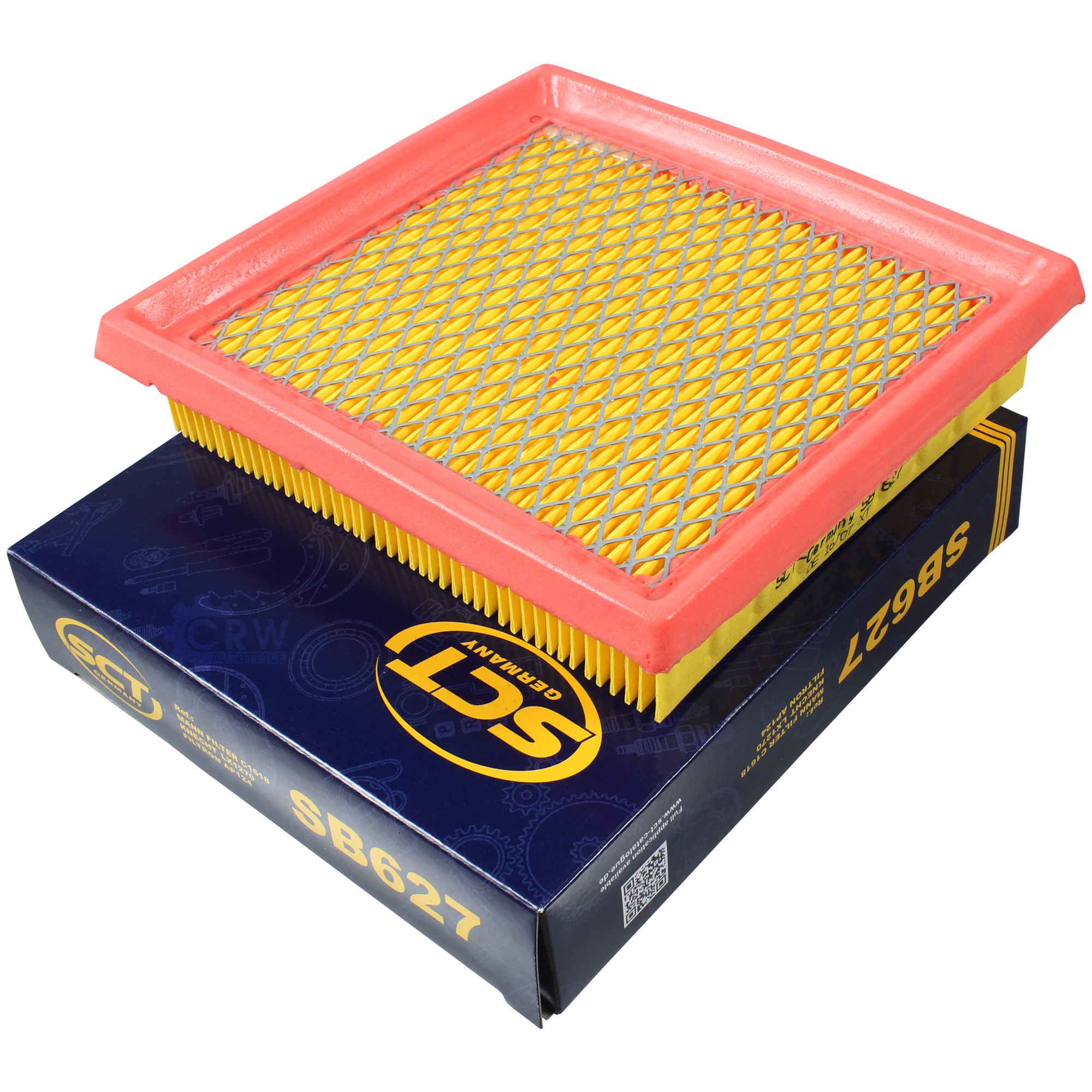 Luftfilter SB 627 für Nissan Micra II K11 C+C III K12 E11 NE11