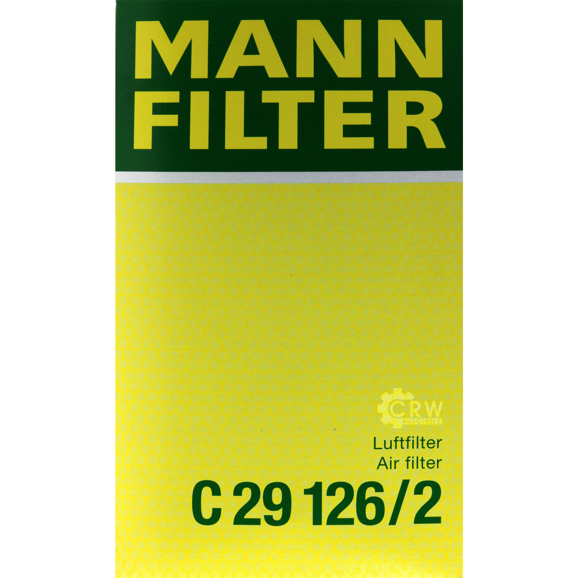 MANN-FILTER Luftfilter für Mercedes-Benz 190 W201 D 2.0 Saloon W124 200 E