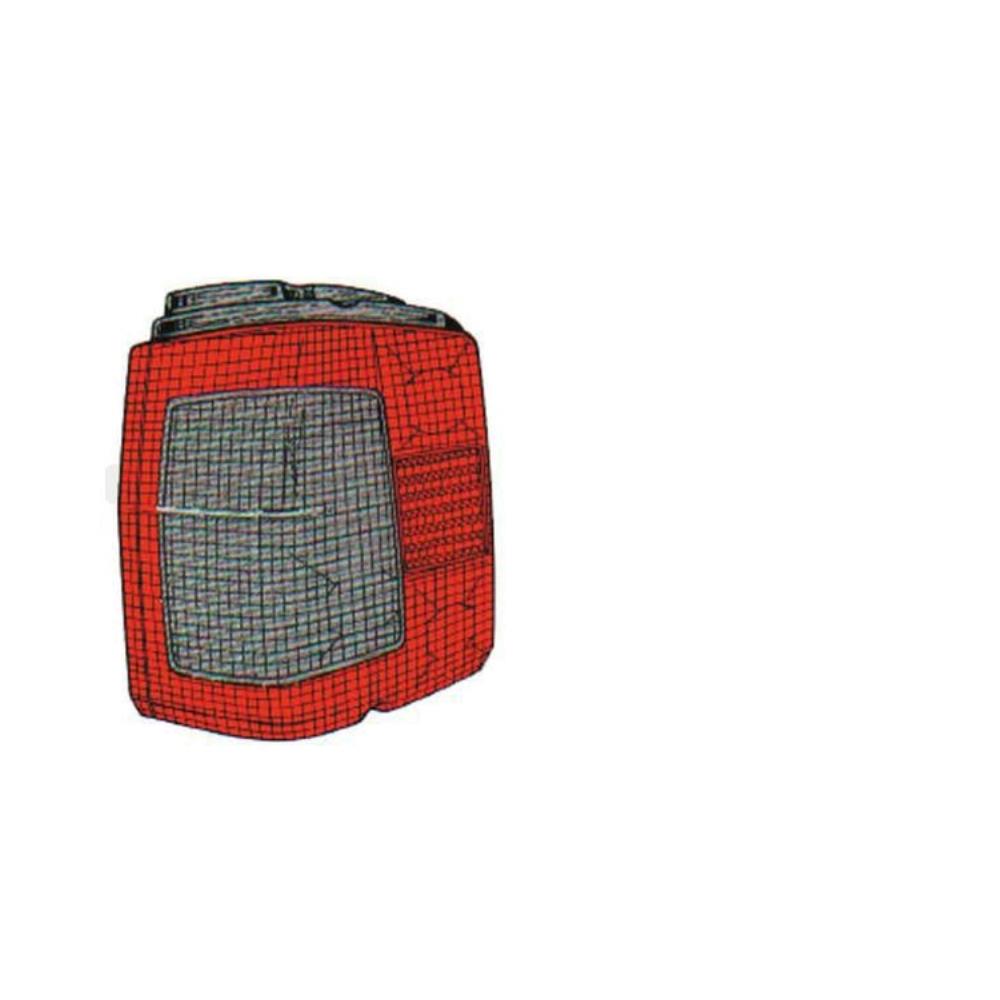 Heckleuchte rechts dunkel passend für Fiat Tipo 160 1.4 i.e 1.6