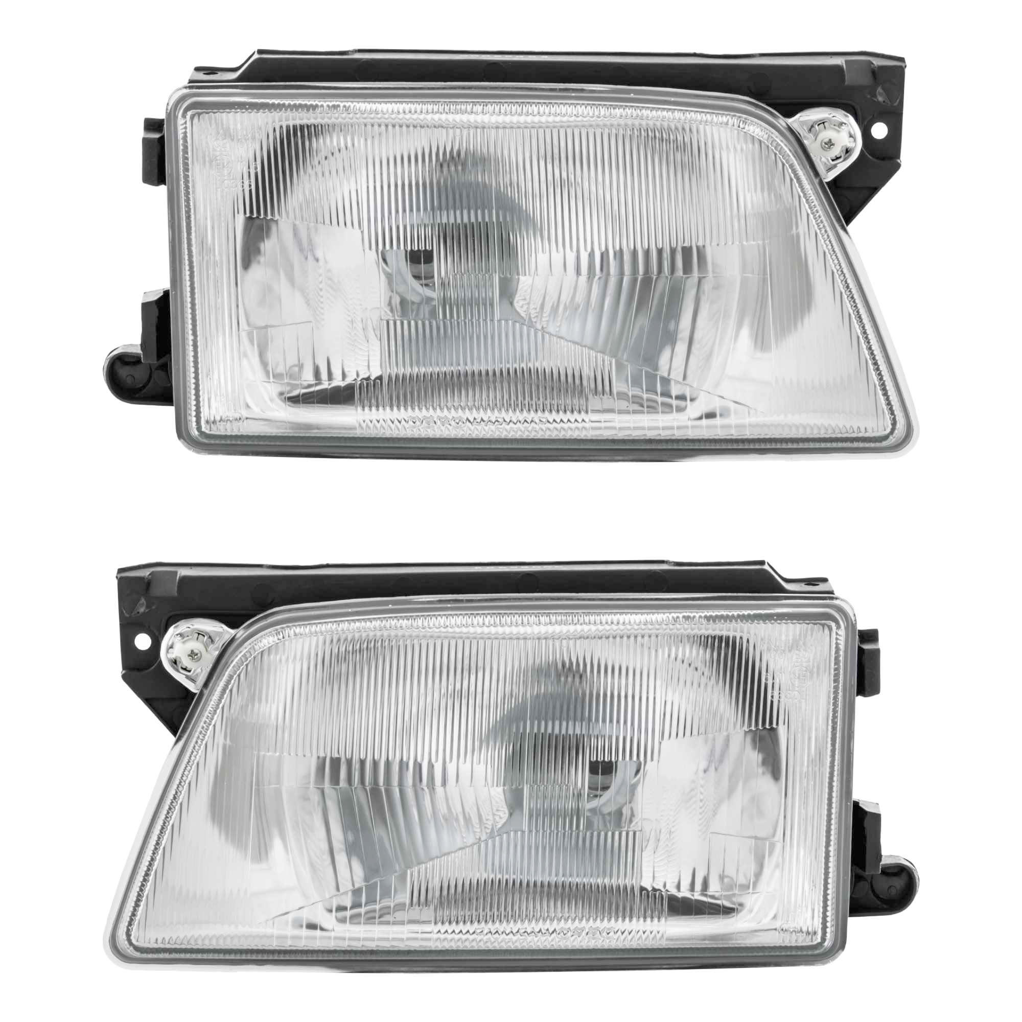 Halogen Scheinwerfer Set für Opel Kadett E 85-9.91 H4 ohne Motor WY1