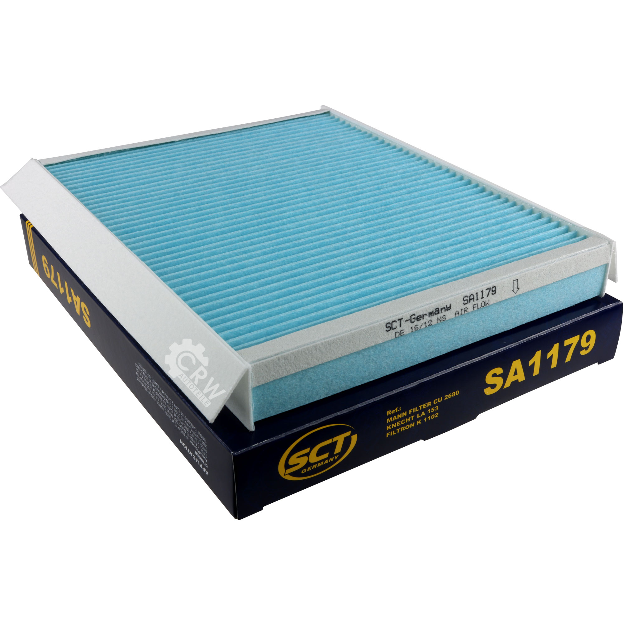 SCT Innenraumfilter Pollenfilter Innenraumluft Filter SA 1179