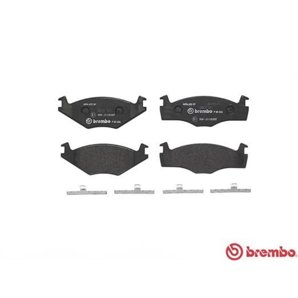 BREMBO Bremsbelagsatz Scheibenbremse vorne für VW Polo 6N1 60 1.4 50 1.0 86C