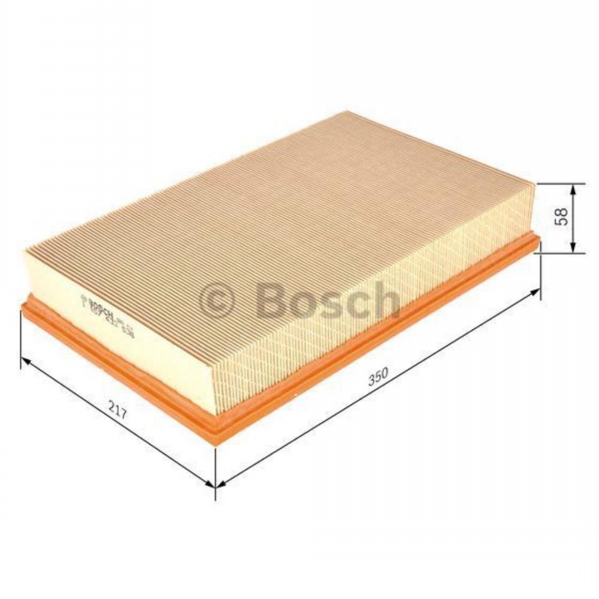 BOSCH Luftfilter passend für Volvo S80 I TS XY 2.4 2.0 T 184 3.0 T6 2.9