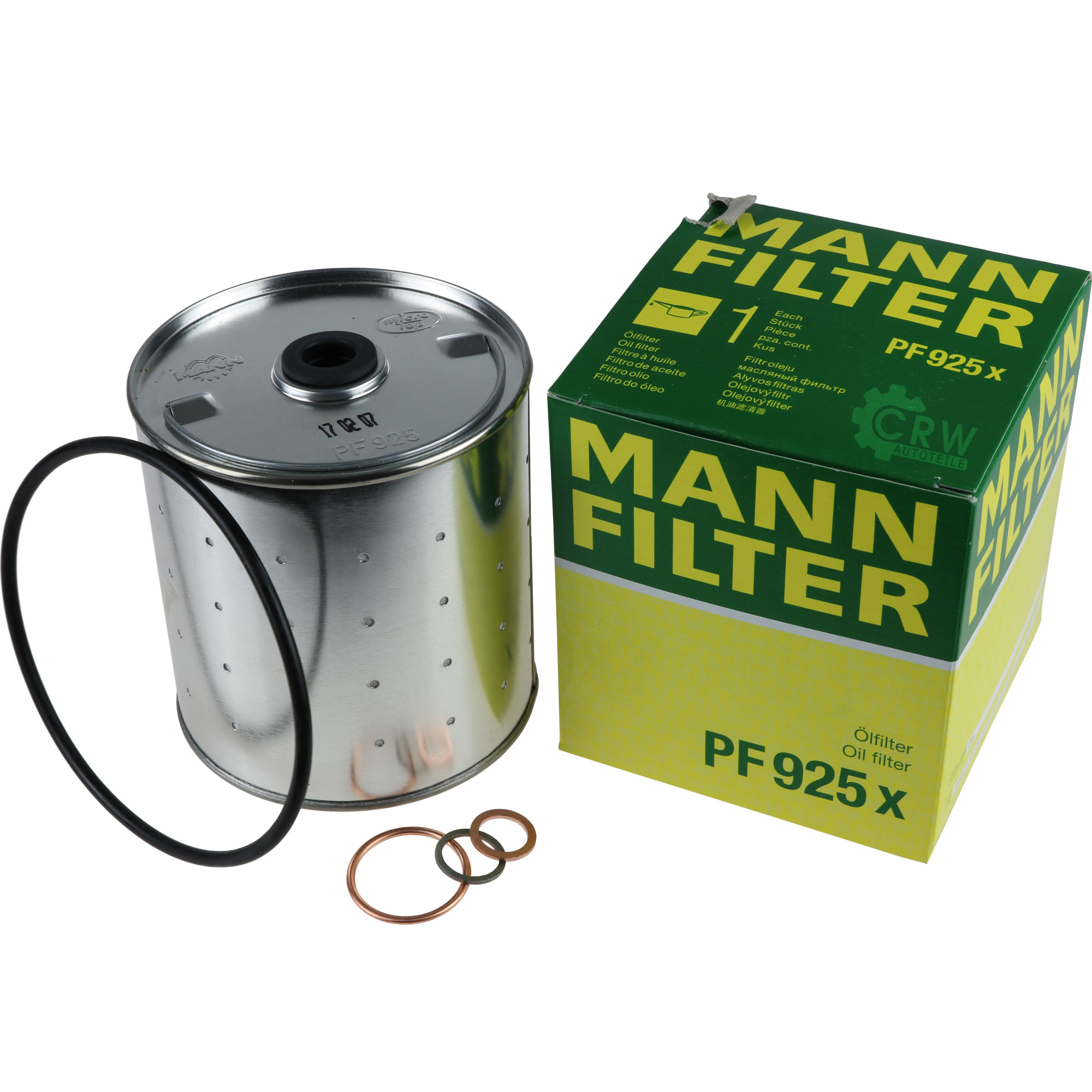 MANN-FILTER Ölfilter Oelfilter PF 925 x Oil Filter