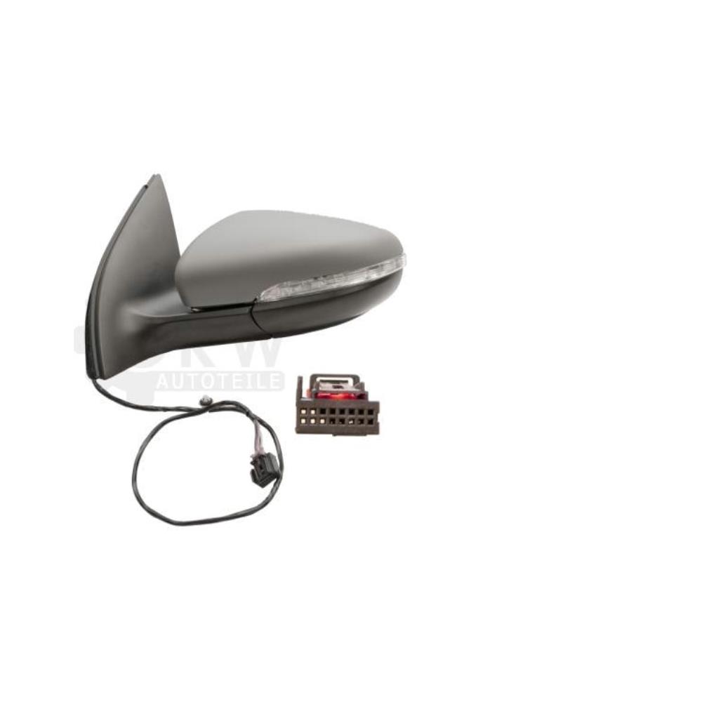 Außenspiegel links für VW Golf 6 09.08-> elektrisch beheizbar abklappbar