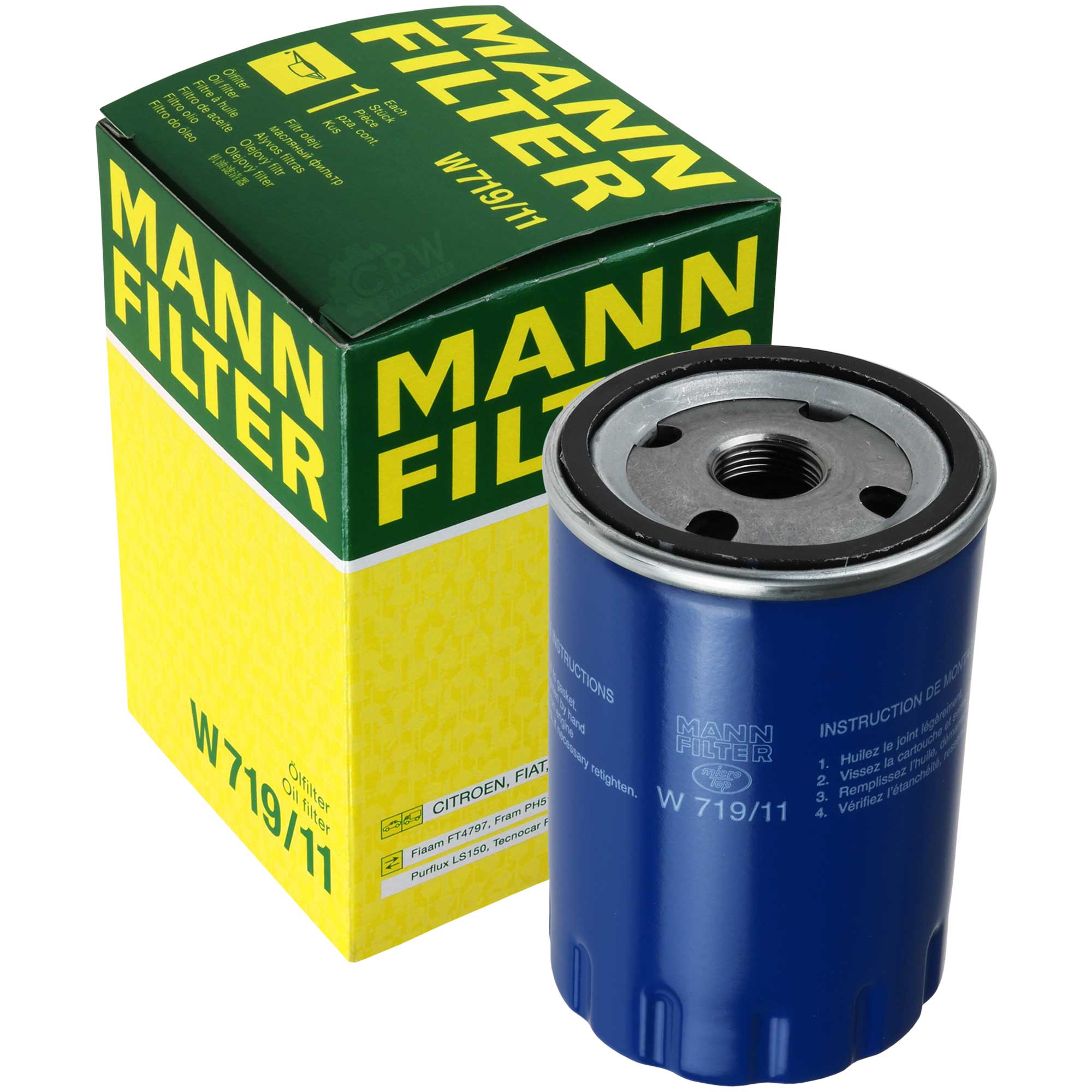 MANN-FILTER Ölfilter W 719/11 Oil Filter