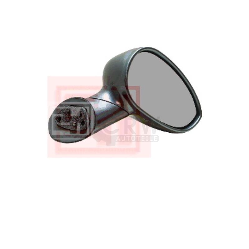 Außenspiegel rechts schwarz passend für Fiat 500 312_ 1.2 0.9 312 1.4