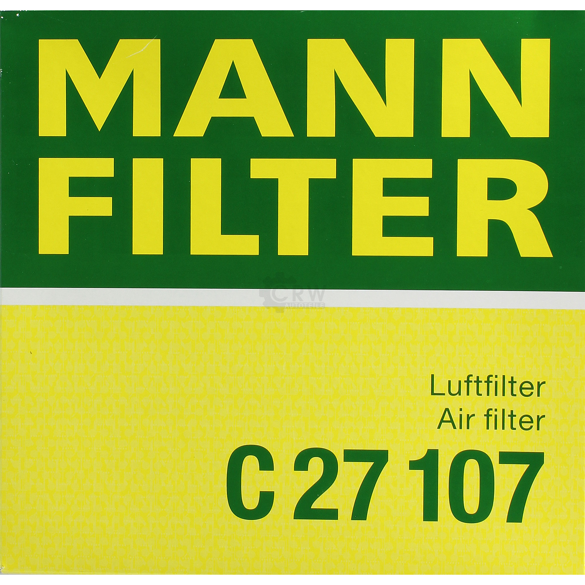 MANN-FILTER Luftfilter für Opel Astra J P10 2.0 CDTi 1.7 Zafira Tourer C P12