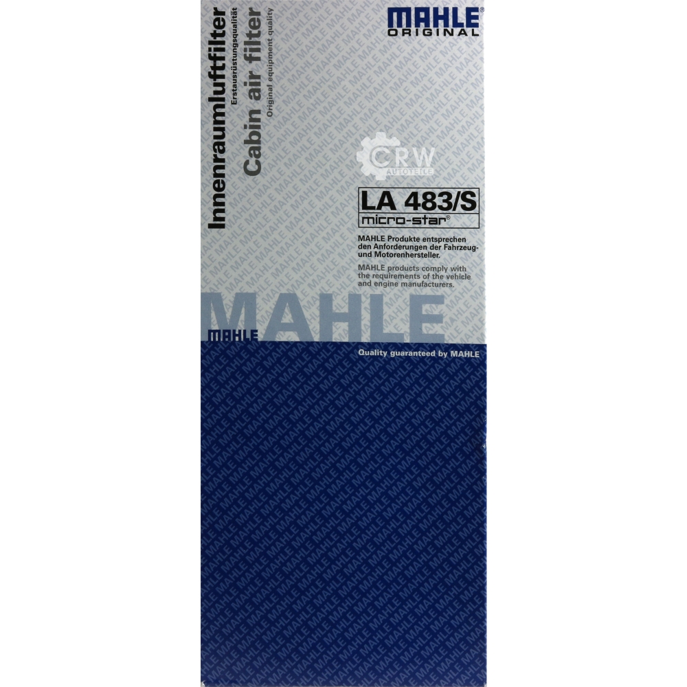 Filter Innenraumluft LA 483/S für Mazda 2 DE_ DH_3 DE