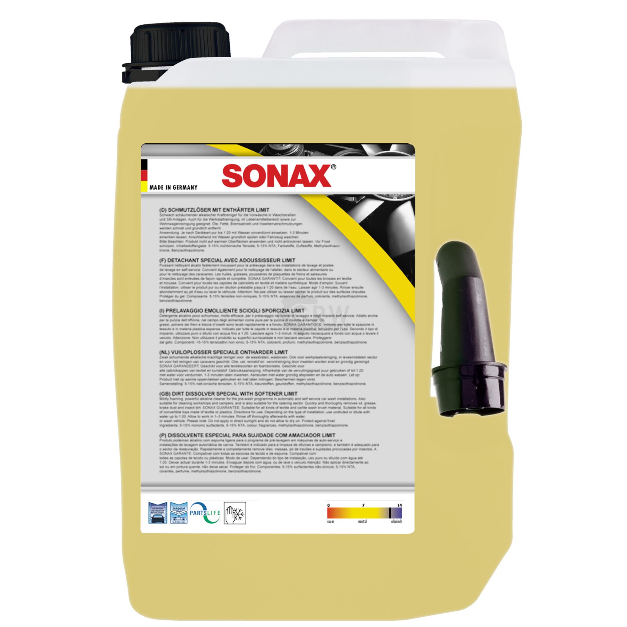 SONAX 06055050 SchmutzLöser/WerkstattReiniger Reinigerkonzentrat 5 L