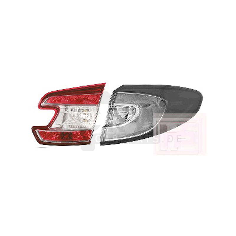 Rückleuchte rechts für Renault Megane 3 Bj. 11/08-12 Valeo innerer Teil 1310920