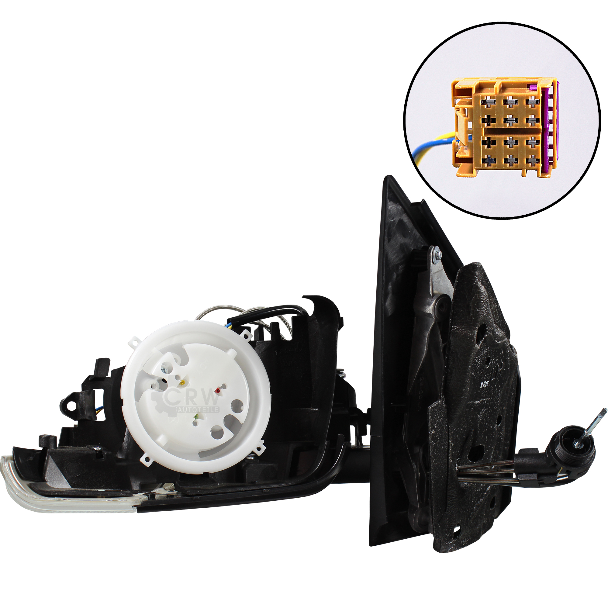 Außenspiegel links für VW Polo Typ 9N3 05-09