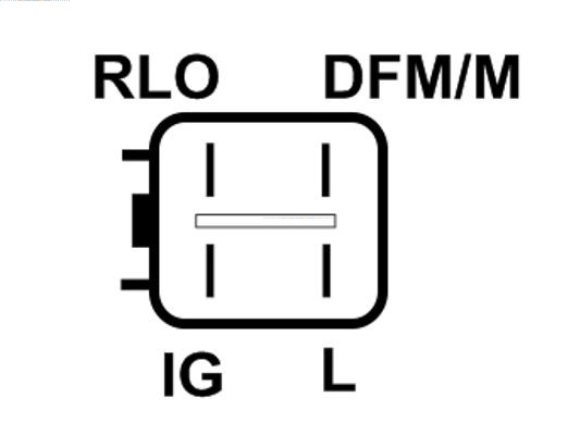 AS-PL Lichtmaschine Generator 100A 12V für Toyota Corolla Verso 2.2 D-4D 2.0