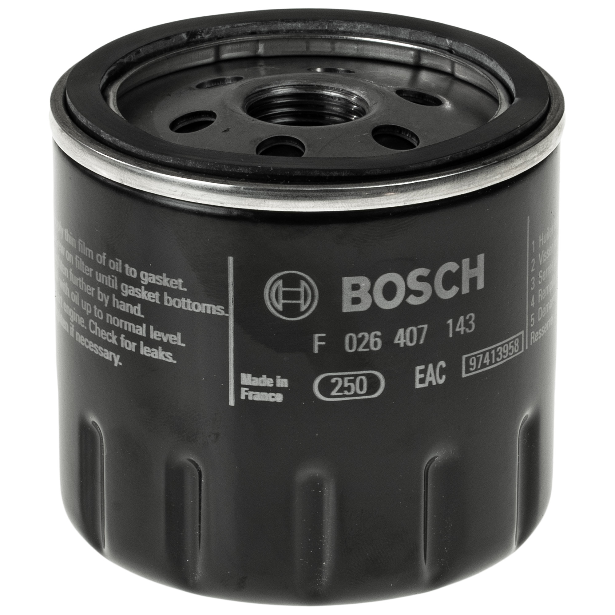 BOSCH Ölfilter Anschraubfilter für VW UP Polo Skoda Citigo Fabia III