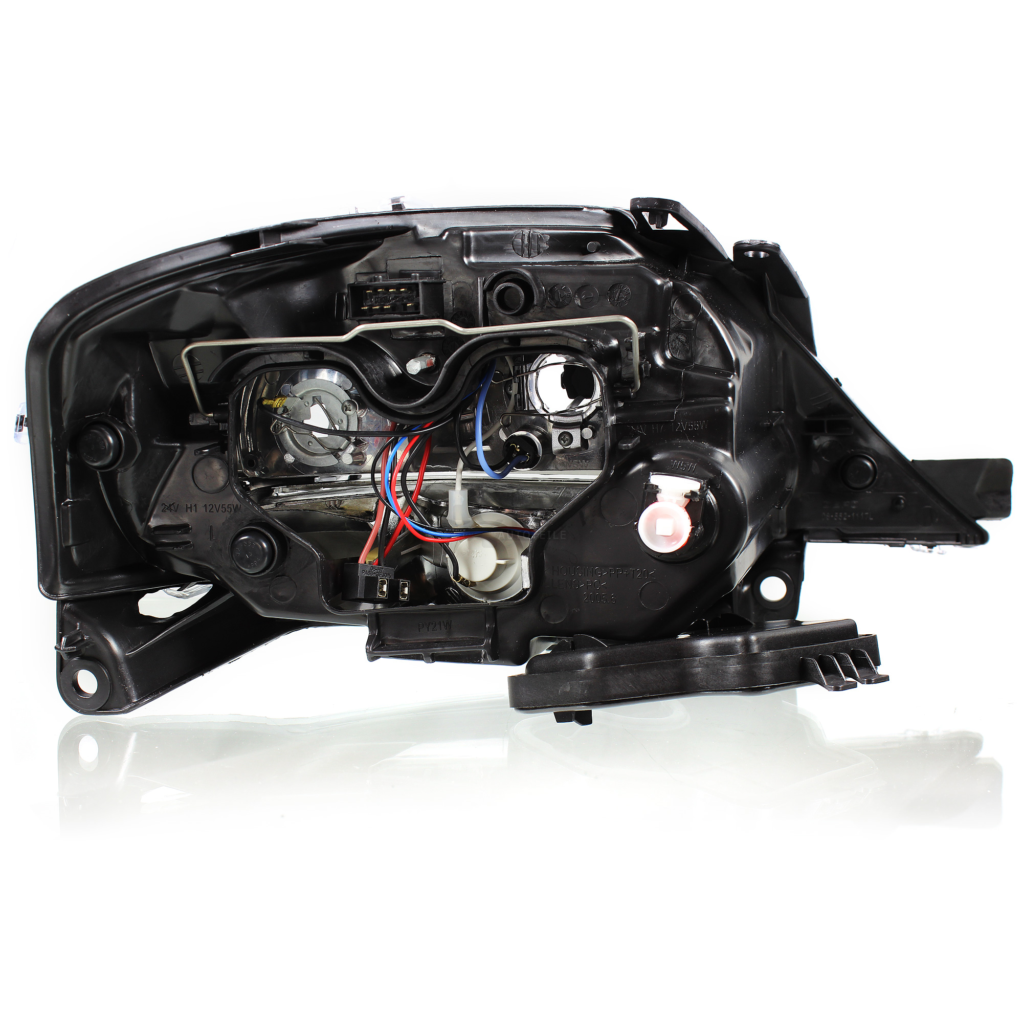 Halogen Scheinwerfer Set für CITROËN C3 (FC_) Bj. 02.02- H7/H1 mit Motor 5NJ