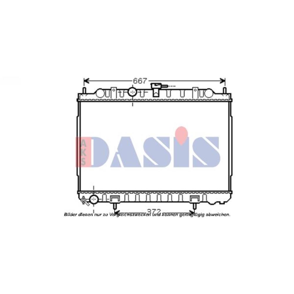 Wasserkühler Motorkühler Kühlrippen gelötet für Nissan X-Trail T30 2.0