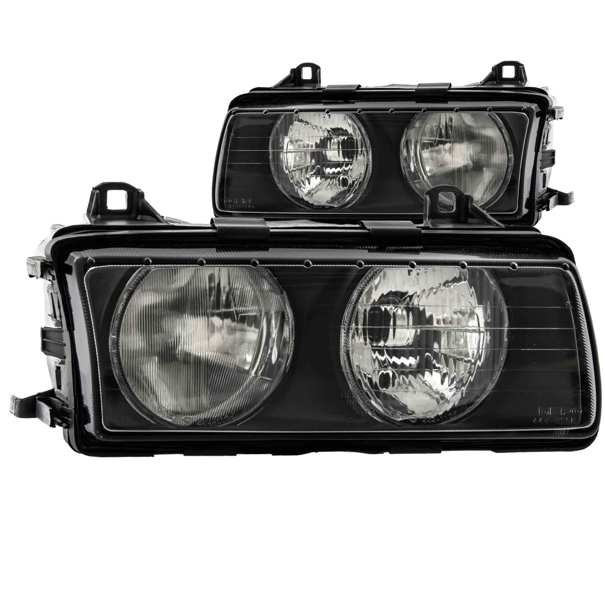 Scheinwerfer Set (rechts & links) für BMW 3er E36 Bj. 94-97 H7+H7 MF7