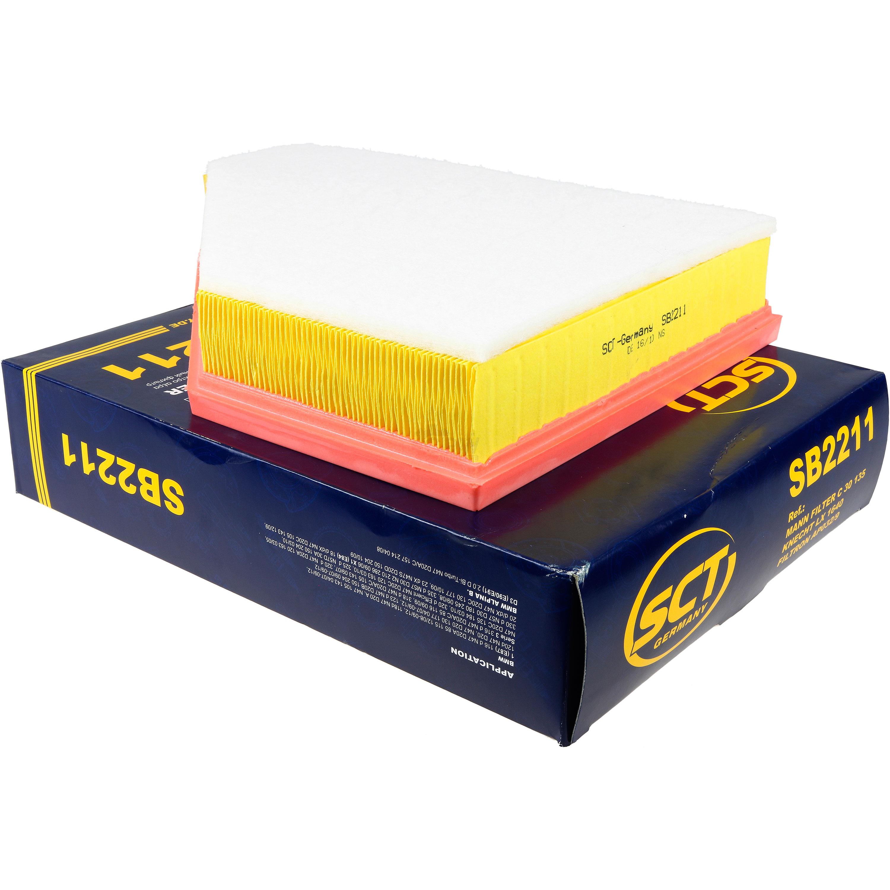 Luftfilter SB 2211 für Alpina D3 Kombi E91 Coupe E92 E90 BMW 3er Touring 1er E82 E93