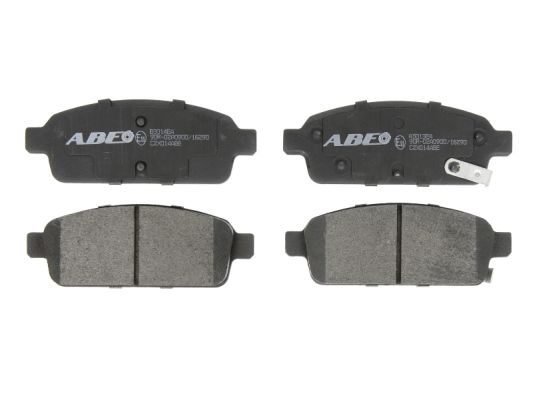 ABE Bremsbeläge Bremsbelegsatz hinten für Opel Mokka/Mokka X Astra J
