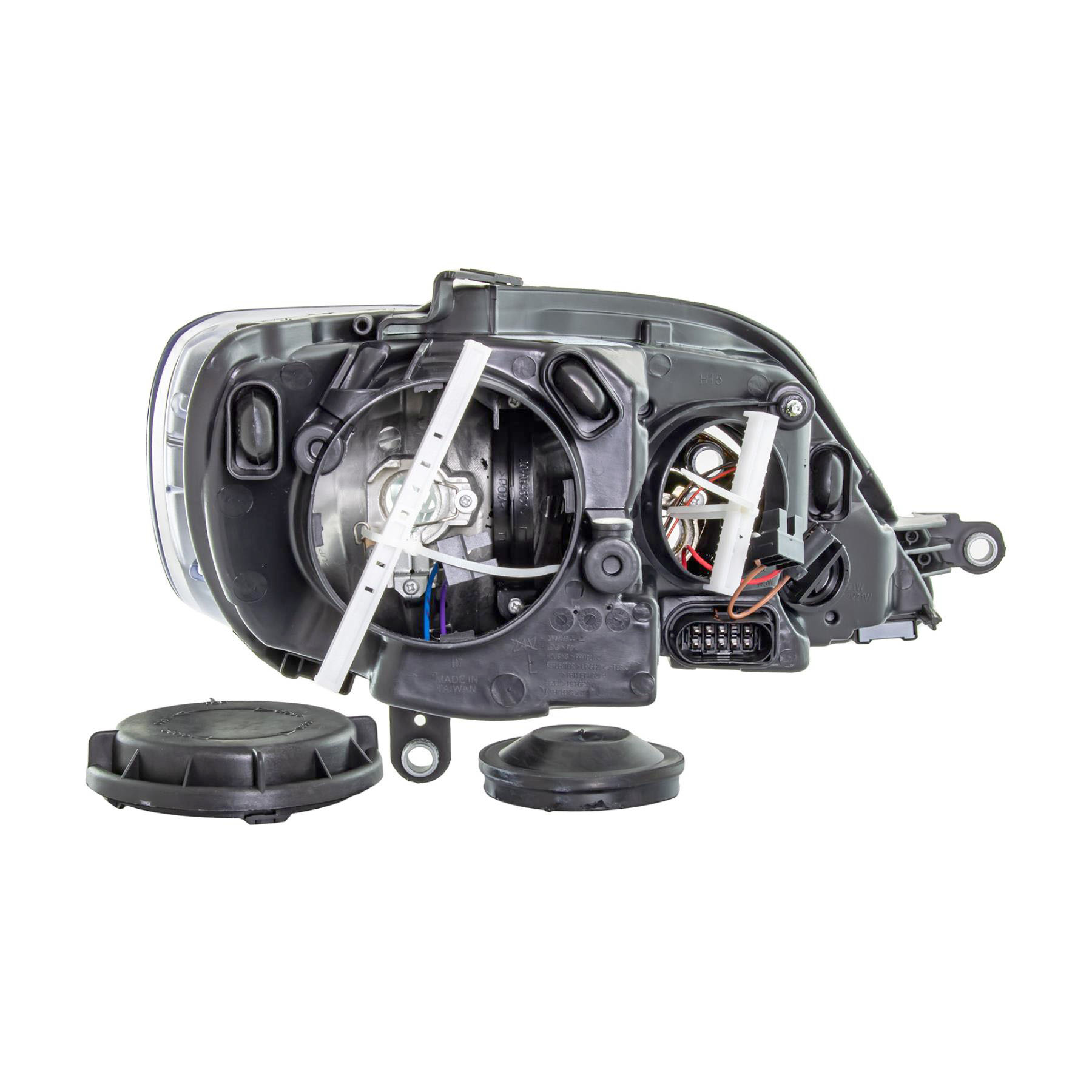 Halogen Scheinwerfer Set für VW GOLF V 1K/5M Bj 01/05-02/09 H7/H7 mit Motor