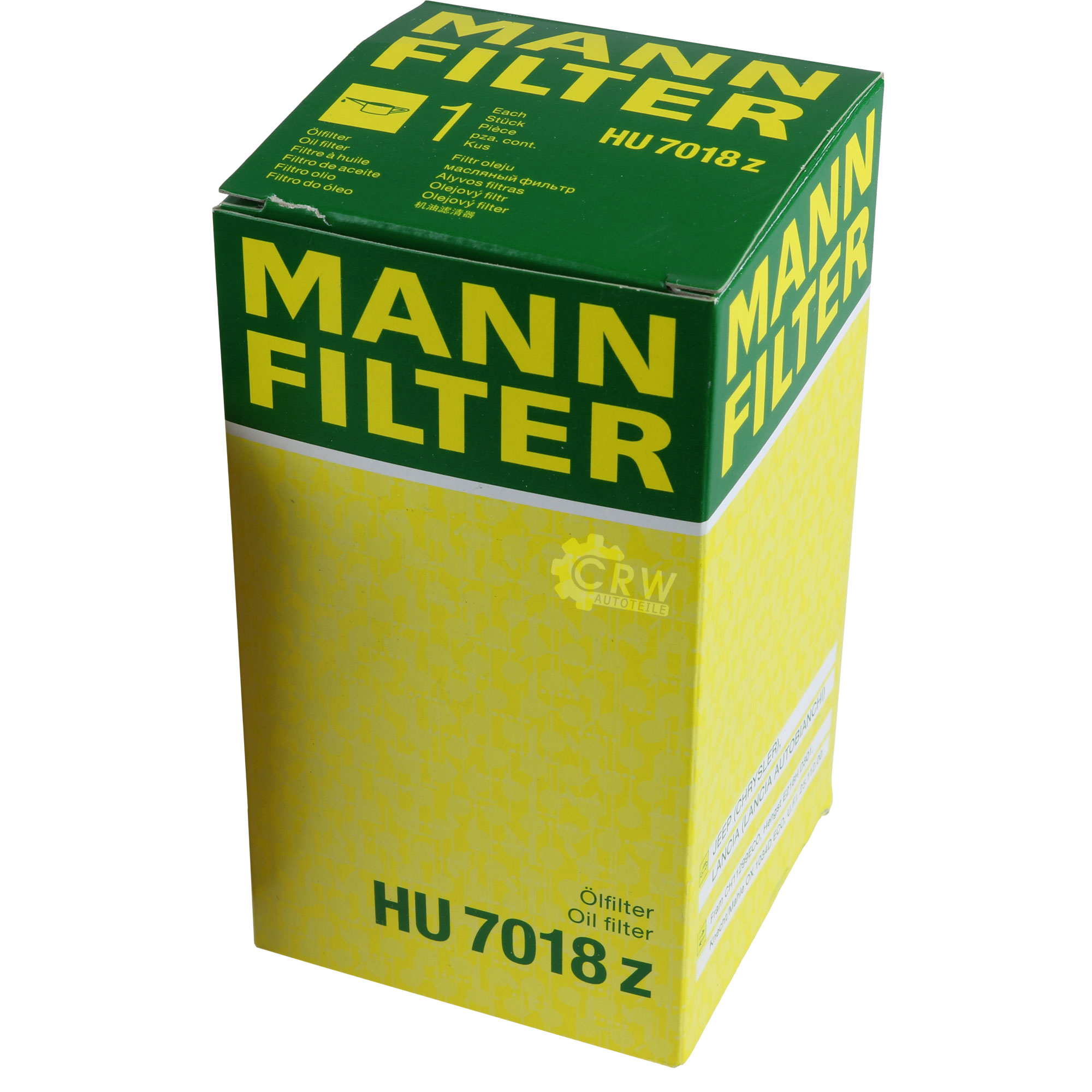 MANN-FILTER Ölfilter HU 7018 z Oil Filter