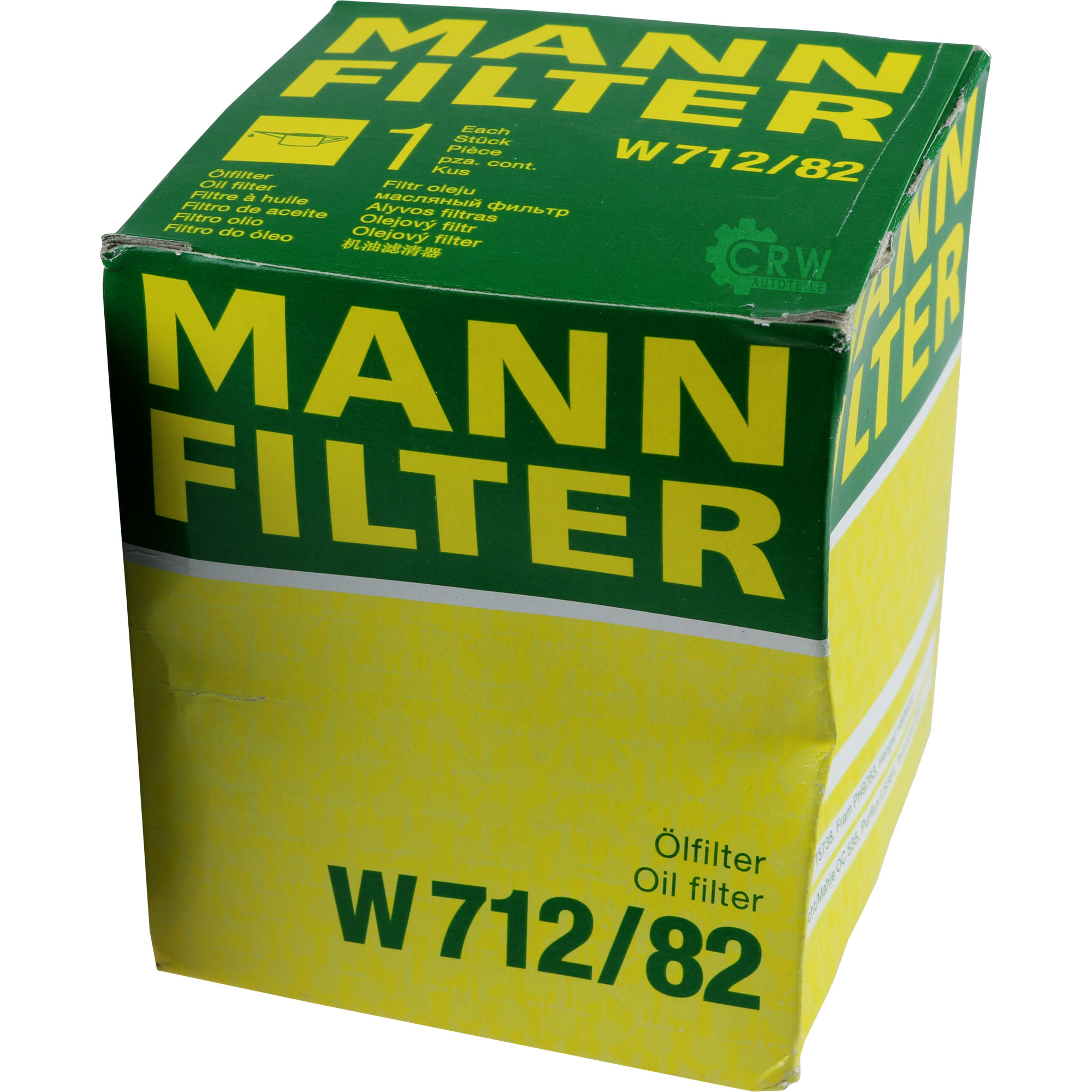 Ölfilter W 712/82 für Ford S-Max WA6 Mondeo IV Turnier BA7