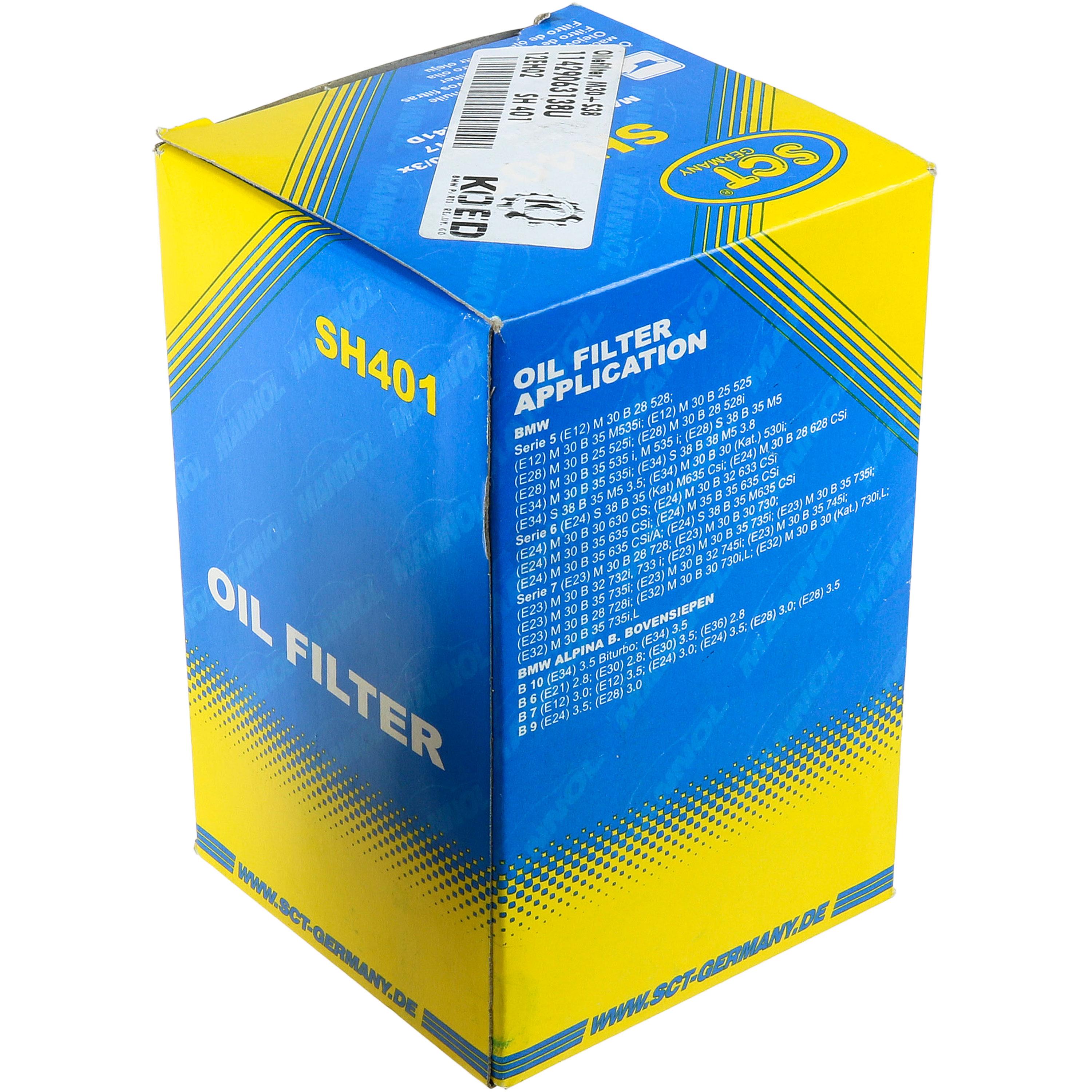 SCT Ölfilter SH 401 Oil Filter