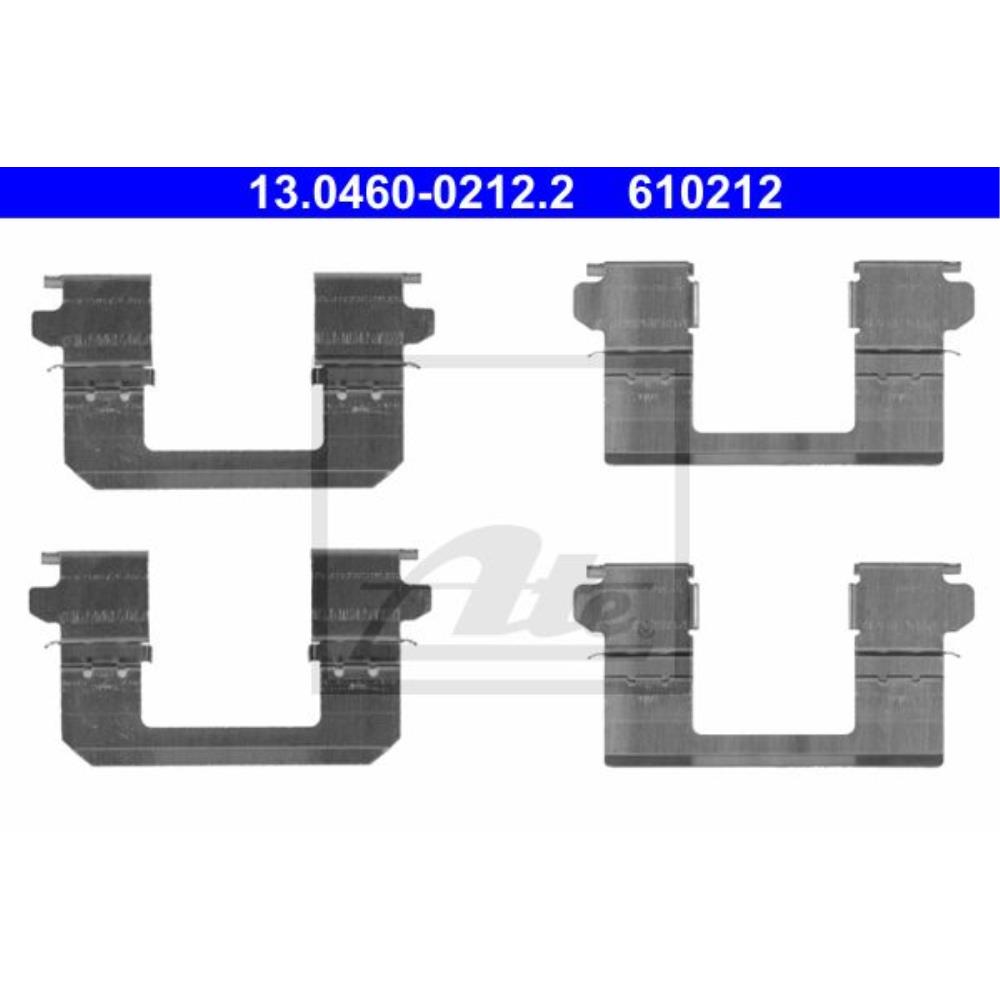 ATE 13.0460-0212.2 Zubehörsatz, Scheibenbremsbelag